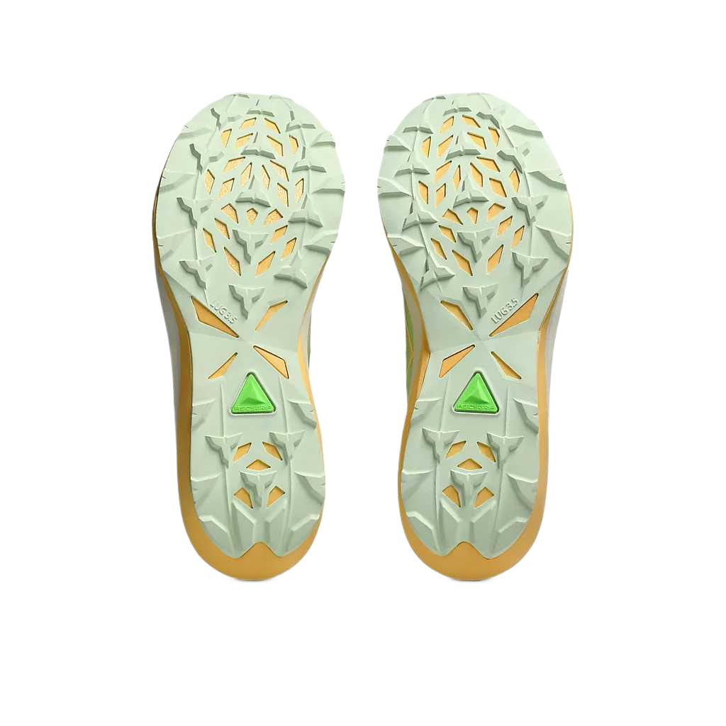 Asics Мужские кроссовки для бега Fujispeed, износостойкие, низкие, зеленые 1013A179-300