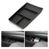 Ящик для хранения в центральной консоли для Lexus RZ 2025 2025 Центральный нижний ярусный лоток для автомобиля Силиконовые аксессуары Tidying Black
