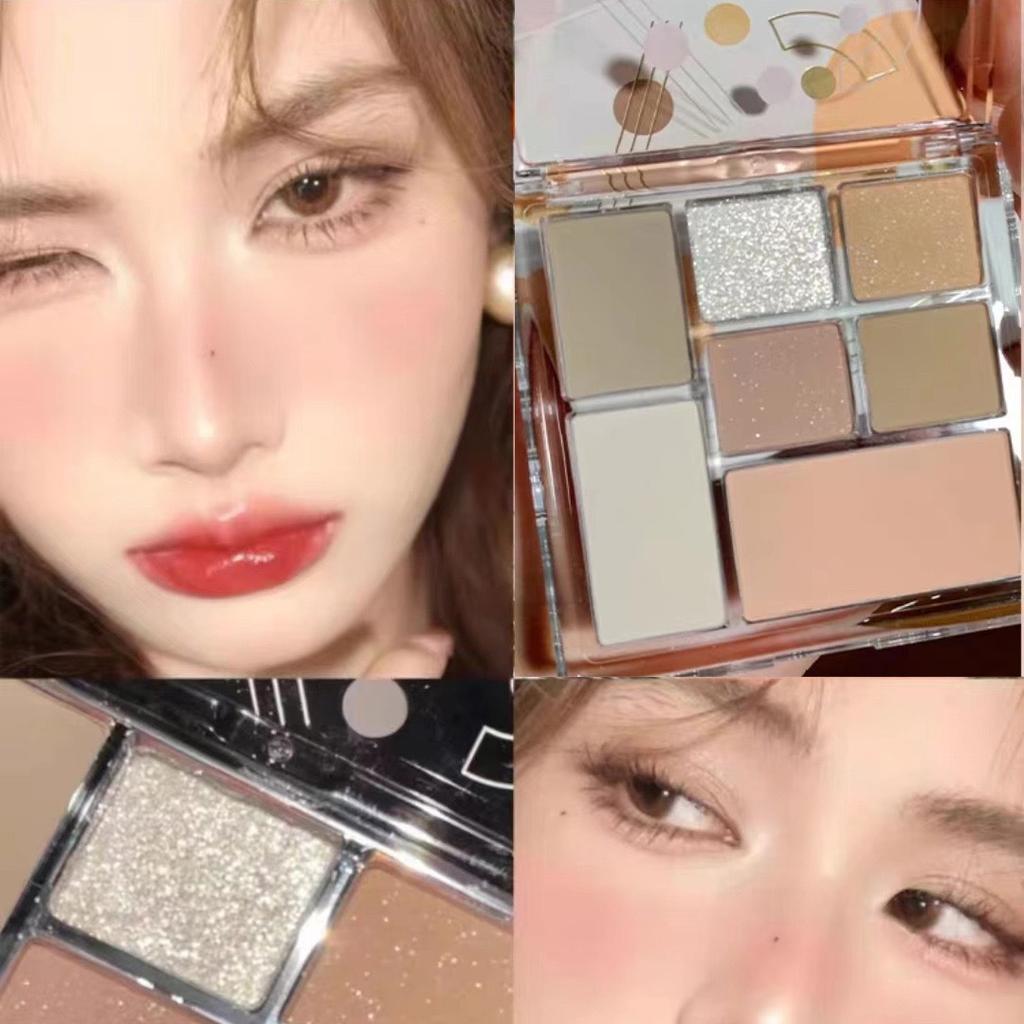 9 цветов матовые мерцающие тени для век Pallete блестящие тени для век водостойкие стойкие пигменты для глаз тени для век красота макияж косметический