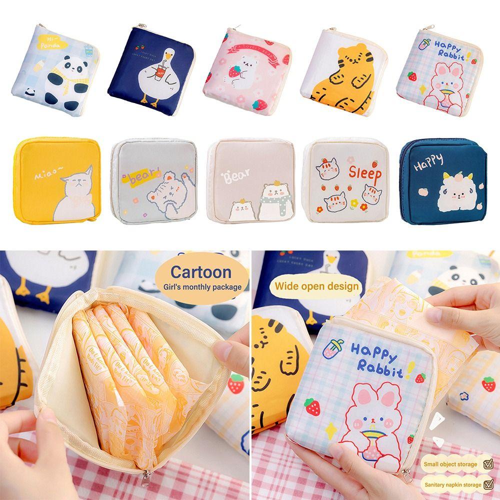 Storage Tampon Holder Napkin Pouch Sanitary Pads Bag Sanitary Napkin Bag Coin Purse Storage Bag