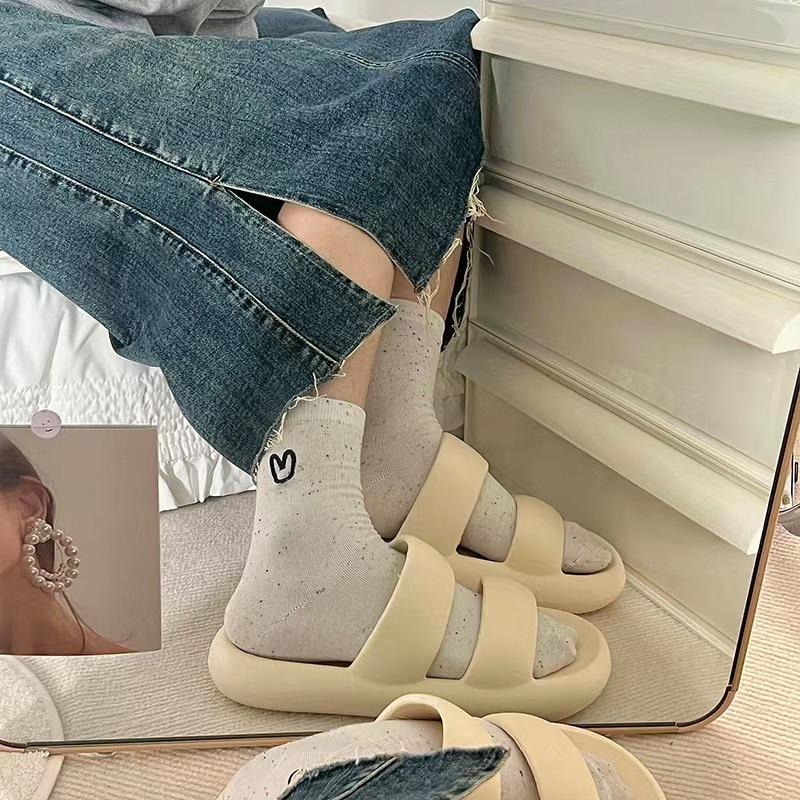 Женские весенне-осенние новые милые носки-гольфы с мультяшным рисунком, подходящие ко всему