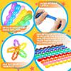 10/50 latex spiral balloons, uniquely colored twisted balloons, decorations for birthdays, weddings, holidays, and parties