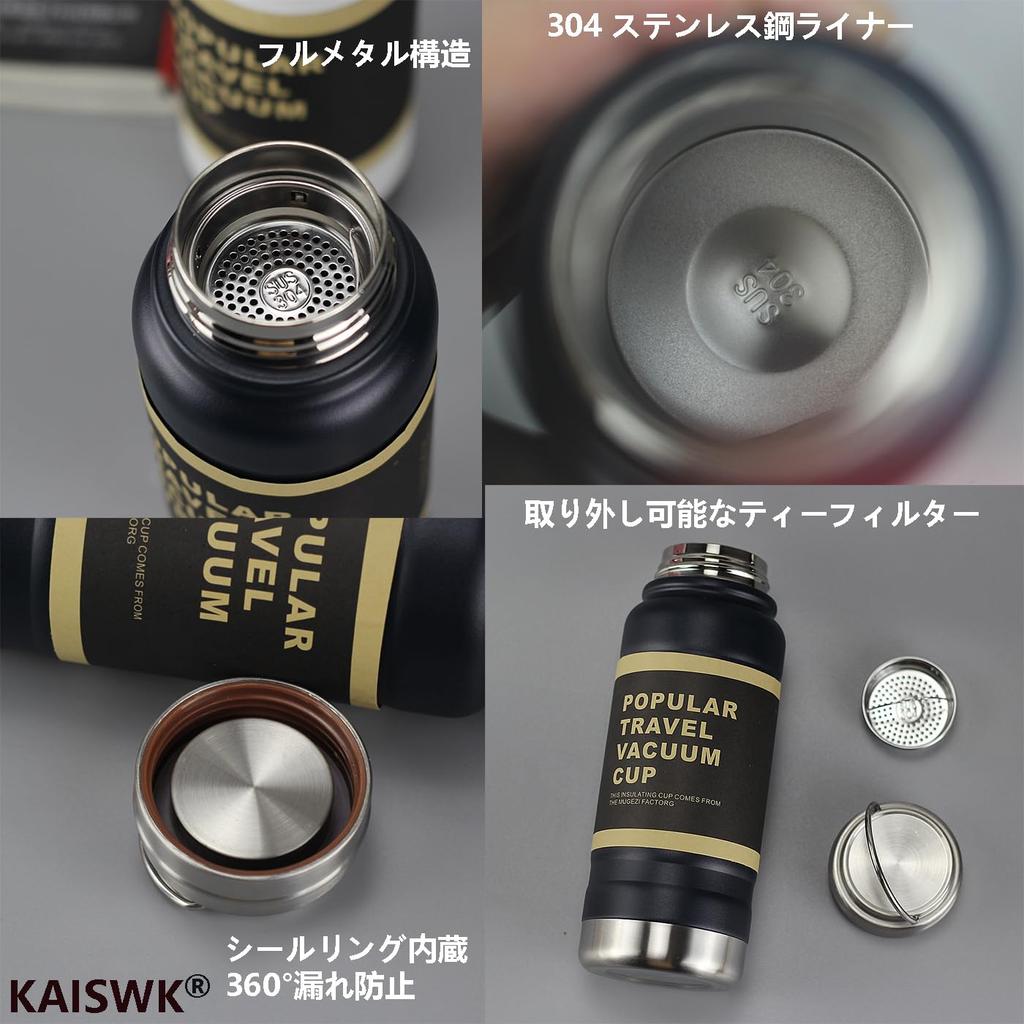 Бутылка для воды 1 литр Бутылка из нержавеющей стали Холодоизоляция Теплоизоляция 600 мл Вакуумная Двойная Структура Прямое Питьё Широкое Горло Кемпинг Спорт