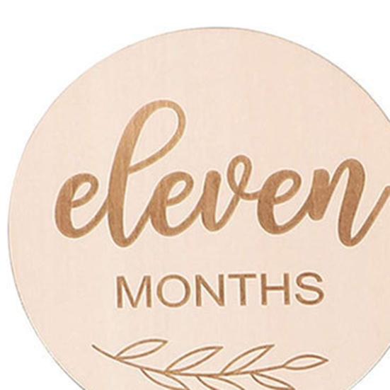 12 шт./компл. деревянные детские вехи карты запечатлеть драгоценные моменты реквизит для фотографий для ежемесячного роста от новорожденных до первого года