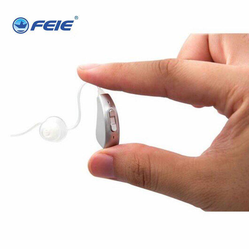 MY-2 Hearing Aids Audifonos Inalambricos Elderly Adjustable Wireless RIC Hearing Aid Ear Sound Amplifier with Rechargeable Base