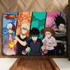 anime M-My Hero A-Academia Floor Mat Soft Flannel Floor Mat  Suitable for Entryways, Living Rooms, Bedrooms, and Bathrooms