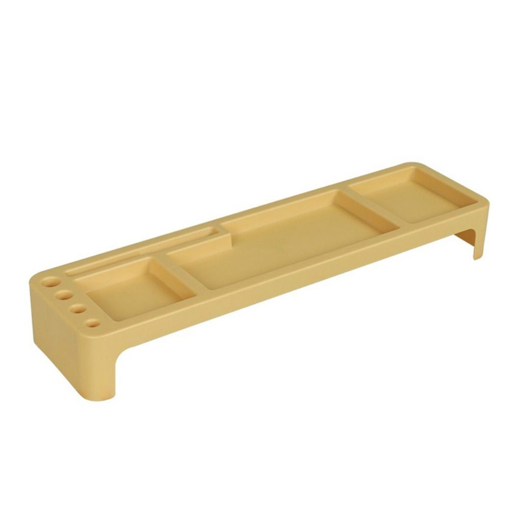 Пластиковая настольная стойка для хранения клавиатуры, многофункциональная косметическая полка для хранения дома/офиса