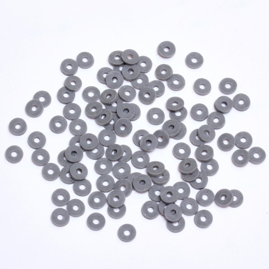 Плоские ювелирные изделия, аксессуары, материалы для самостоятельного изготовления, однотонное ожерелье, подходящие по цвету круглые свободные бусины, браслет ручной работы, брелки, 6 мм, прокладки, аксессуары