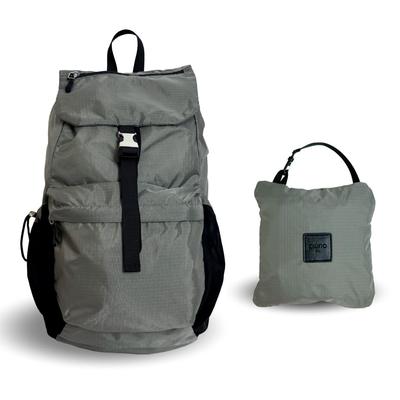 [piuno] Двусторонняя складная сумка [SLINGPACK] (Серый) - Мгновенно трансформируется в сумку-слинг или рюкзак