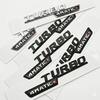 2 шт. Эмблема TURBO 4MATIC+ для Mercedes Benz AMG W213 W205 W177 W167 A45S E63S GLE53 Шильдик на крыло Наклейка Логотип Автомобильные Аксессуары