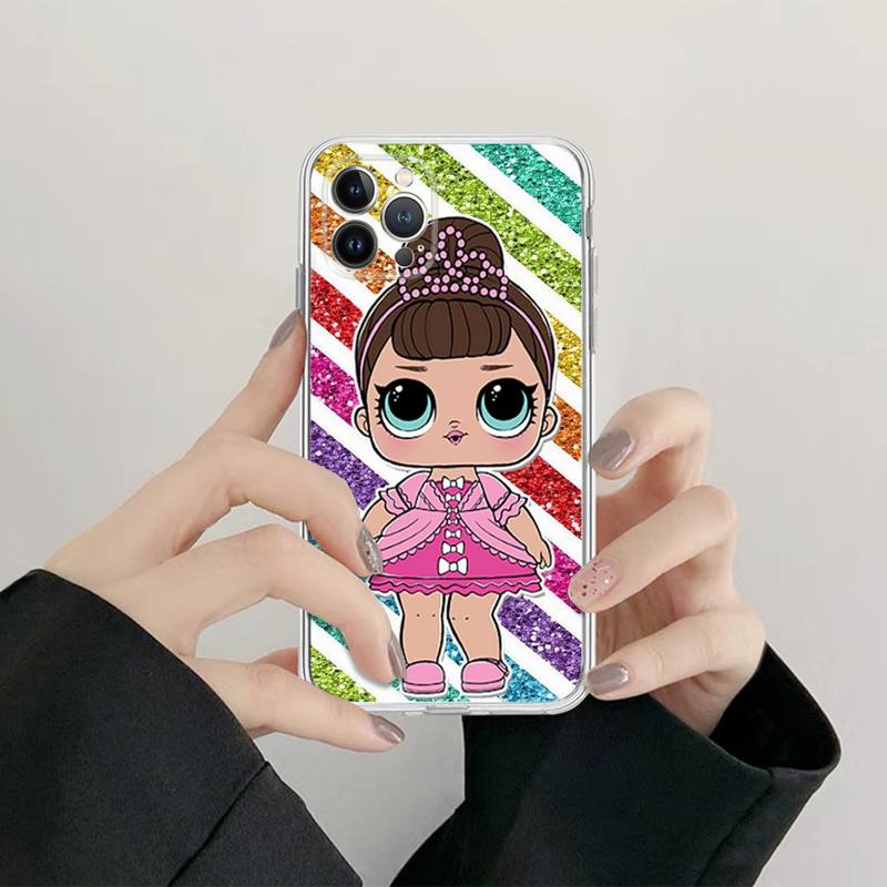 Прекрасный телефон с мягкой анимацией для Iphone XS Pro 6 XR 11 Mini X 6s 14 8 13 Max 7 12 Plus, мягкий прямой силиконовый чехол из ТПУ