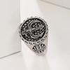 Men's Ring Domineering European and American Ins Trident Neptune Color Gift for Boyfriend and Lover