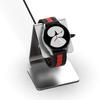 Charger Stand Holder Dock Smooth Polished Surface Stainless Stable Anti-shake Compatible Samsung Galaxy Watch6 Watch5 Smart Watch Accessories