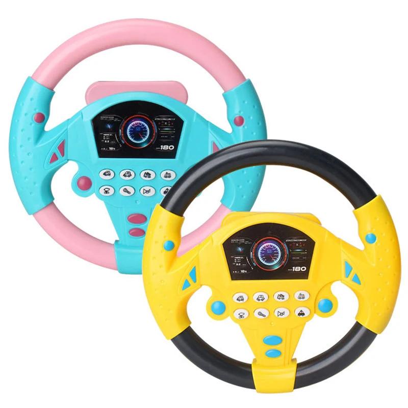 Toys Educational Toys Steering Wheel Simulation Copilots Simulated Steering Wheel Toy Children's Life Skills Training Gift