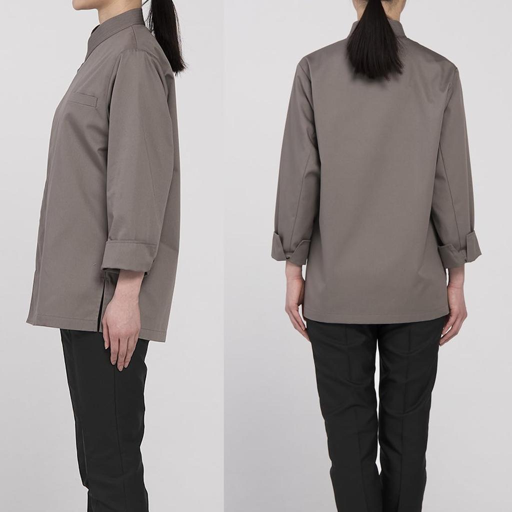 Seven Uniform EA3079-8 Пальто/Длинный рукав, Бежевый, Размер 4L