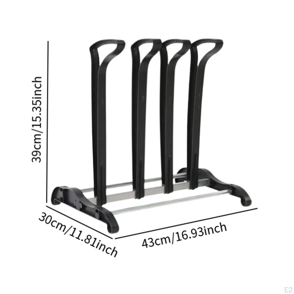 Boot Organizer Storage Rack Metal Heavy Duty Frame for Dorm Room