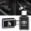 Car Usb Type C Cable Converter Charging Adapter Car Accessories for Toyota TRD GR Chr Corolla Yaris Rav4 E150 E120 Land Cruiser 200