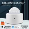 Zigbee Человеческий PIR Датчик Движения Тела Умный PIR Датчик Инфракрасный Детектор Сигнализация Безопасности Дома Поддержка Alexa Google