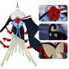 Sweet And Fresh Konan Cosplay Outfit White Crane Style Naruto Costume