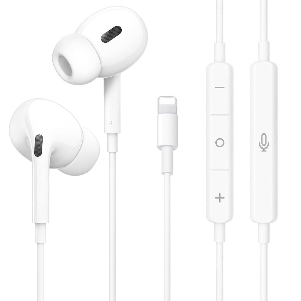 Проводные наушники для iPhone Оригинальные iPhone Качество звука Hi-Fi Звонки Удобная посадка Эргономичные Без задержек Глубокие басы С микрофоном Шумоподавление Чистый