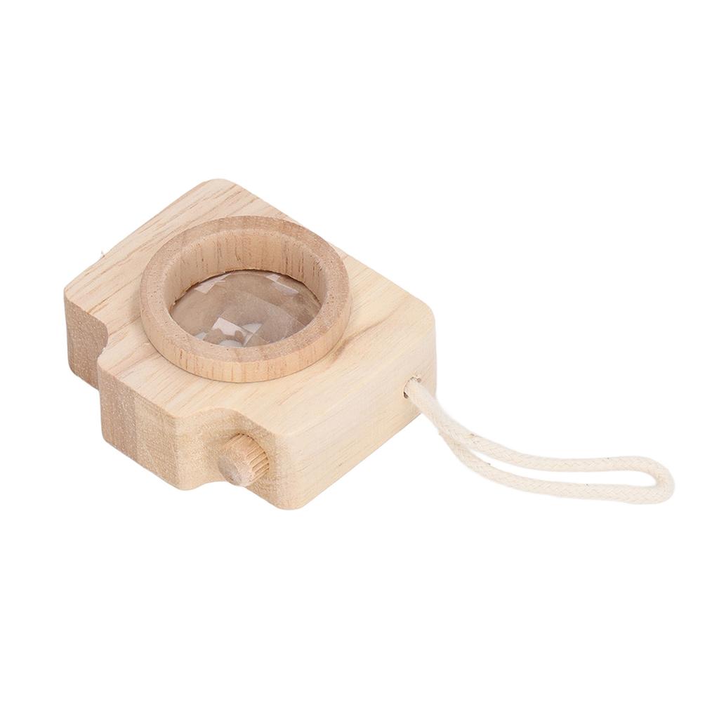 Prism Lens Toy Bee Eye Effect Unique Camera Style Cute Portable Interesting Children Toy Wood Color