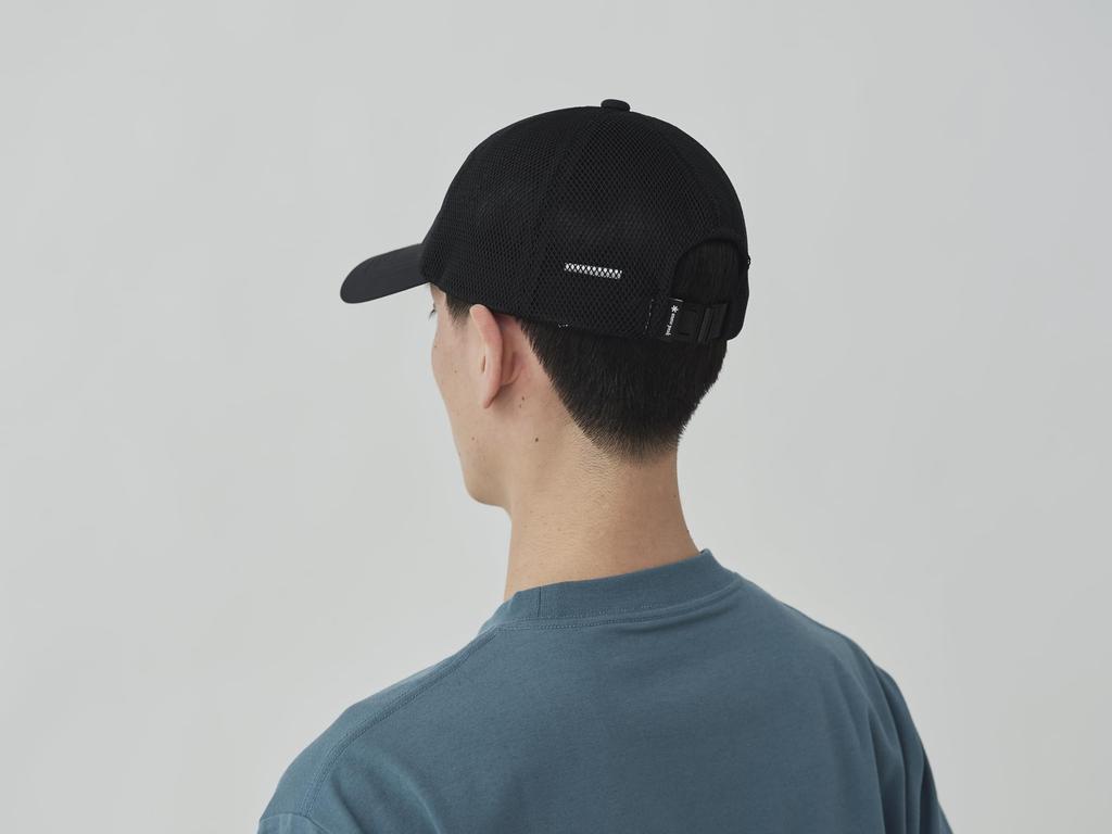 Snow Peak Six Panels Mesh Cap Headwear Cap Hat Men Women DARK GREEN 1 AC-25SU020