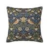William Morris Strawberry Thief Pattern Modern Throw Pillow Cover Decoracion Salon Case Vintage Textile Sofa Cushion