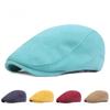 Literary Youth Beret Men and Women Duck Tongue Cap Spring and Autumn Forward Cap Fresh Retro Hat Female Duck Tongue Cap