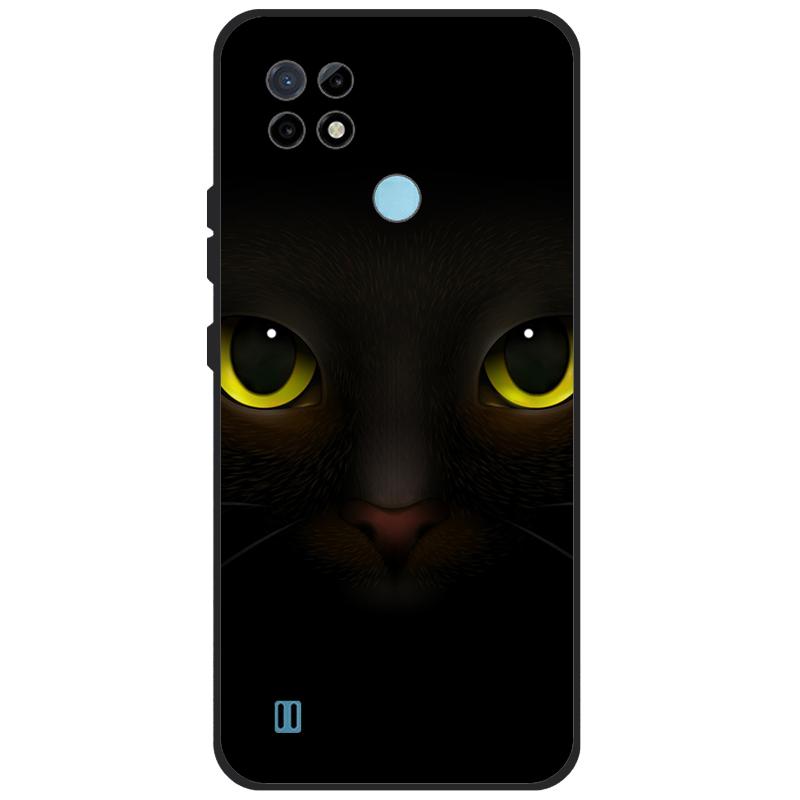 Силиконовый чехол для Realme C21Y C25Y, чехол для телефона OPPO Realme C21Y C25Y 4G, мягкий чехол RMX3261, бампер из ТПУ, 6,5 дюйма