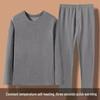 Men's Warm Fleece Thermal Underwear Set for Autumn and Winter