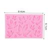 Силиконовая форма для помадки для шоколада на кухне Sugarcraft Cake Decor Maple Leaves Mold MIT