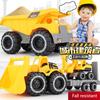 Kids Digger Toy Small Excavator Construction Excavator Dump Truck Toy Digger Vehicle Forklift Inertia Vehicle Toys for Children