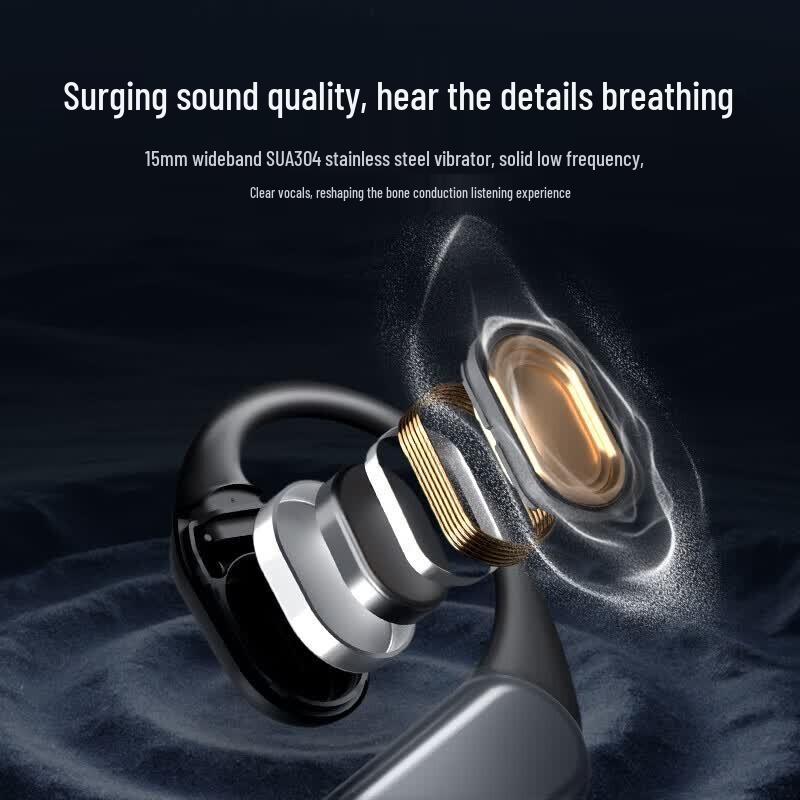 Lansdon RUN FIT TE11 Ear-Hook Bone Conduction Bluetooth Headphones