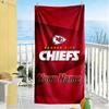 Kansas City Football Personalized Name Beach Towel High Absorbency Quickdry Perfect For Traveling Yoga Camping And Swimming