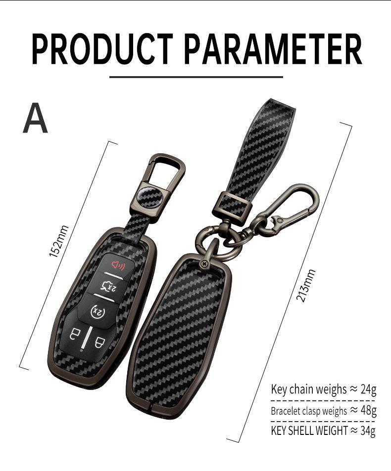 Ford F150/F250/F350 Mustang Explorer Key Case Cover