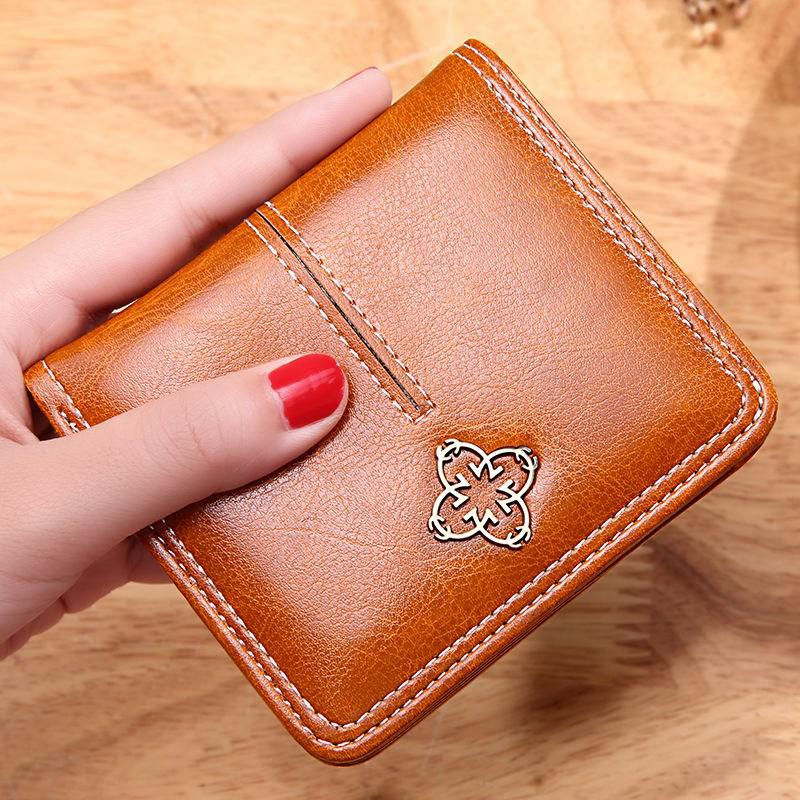 Mini Wallet Women Luxury Leather Wallets Coin Bag Hasp Short Wallet Small Woman Wallets Clutch Bag