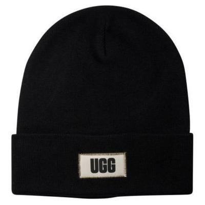 UGG Шапка с нашивкой-логотипом 101067BLK