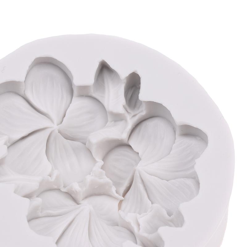 Силиконовая форма в форме цветка Diy Gardenia Plumeria Rubra Форма для мыла и помадки для торта