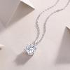 Moissanite Dia 6.5-9mm 1-3CT Woman Pendant Sier Necklace for Women Chains Party Bridal Fine Jewelry 925sterling Silver Necklace