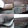 Used GUCCI Shoulder Bag 110054 GG Canvas/leather Beige Dark Brown Diagonally Hung
