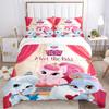 Palace Pets Royal Print 3Pcs Bedding Setduvet Cover With 2 Bedropillowcase Home Birthday Gift