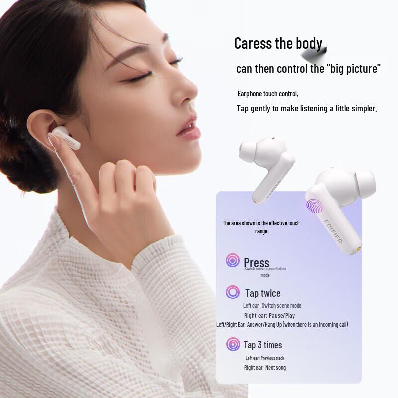 Edifier Lolli Pro 3i True Wireless Active Noise Cancelling Bluetooth Earbuds