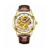 Gold Dragon Design Luxury Automatic Mechanical Watch for Men Super Brand Stainless Steel Luminous Waterproof Men's Watch