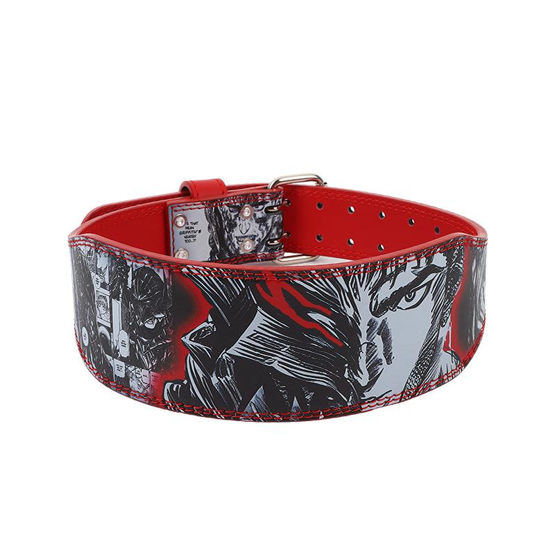 Пояс для фитнеса Berserk Guts Creative Anime защита талии глубокие приседания жесткая тяга поднятие тяжестей и защита талии