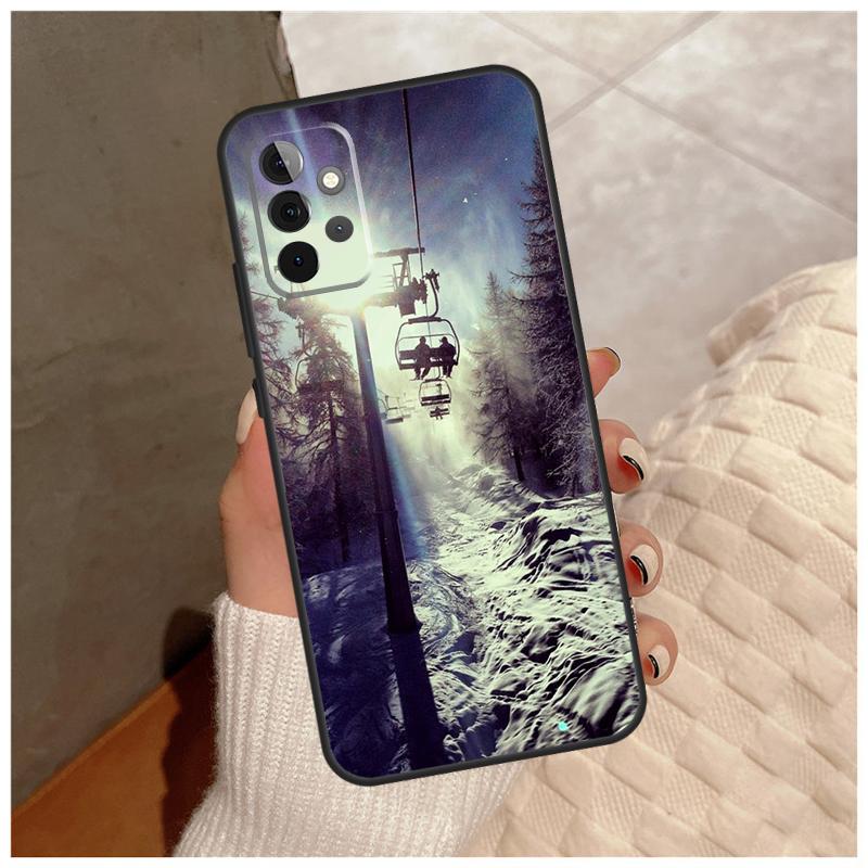 Skiing Snow Snowboard Ski For Samsung Galaxy A36 A56 A16 A26 A06 A52 A53 A33 A13 A34 A54 A14 A15 A35 A55 A22 A32 Case