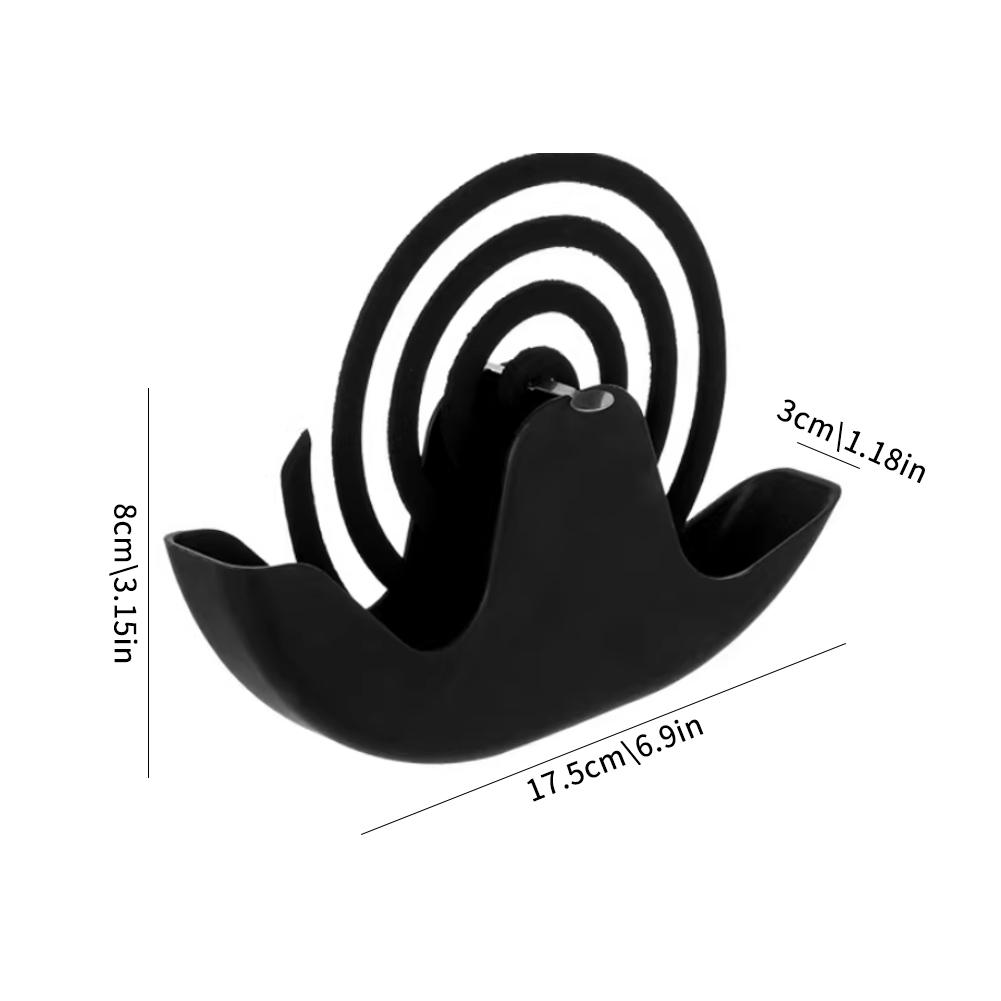 Plastic Mosquito Coil Holder Incense Holders Coil Incense Burner Frame Modern Repellent Incense Rack For Household Bedroom 7