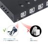 USB 4 4-портовый USB-хаб-переключатель для 4 устройств, совместимый с Apple и KVM-переключателем 2.0, Входы, Выходы, + Устройства, Mac, Клавиатуры, Мыши, Принтеры, Компьютеры,