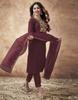 Indian Women Top Tunic Kurta Pant Dupatta Set Bollywood Designer Salwar Suit Kurti Dress