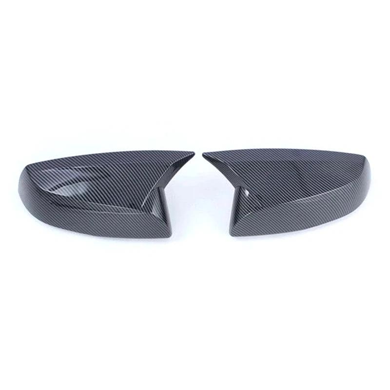 For Toyota Sienna 2025 2025 Car ABS Carbon Fiber Side Rearview Mirror Cover Trim Sticker for Rav4 2019+ Accessories
