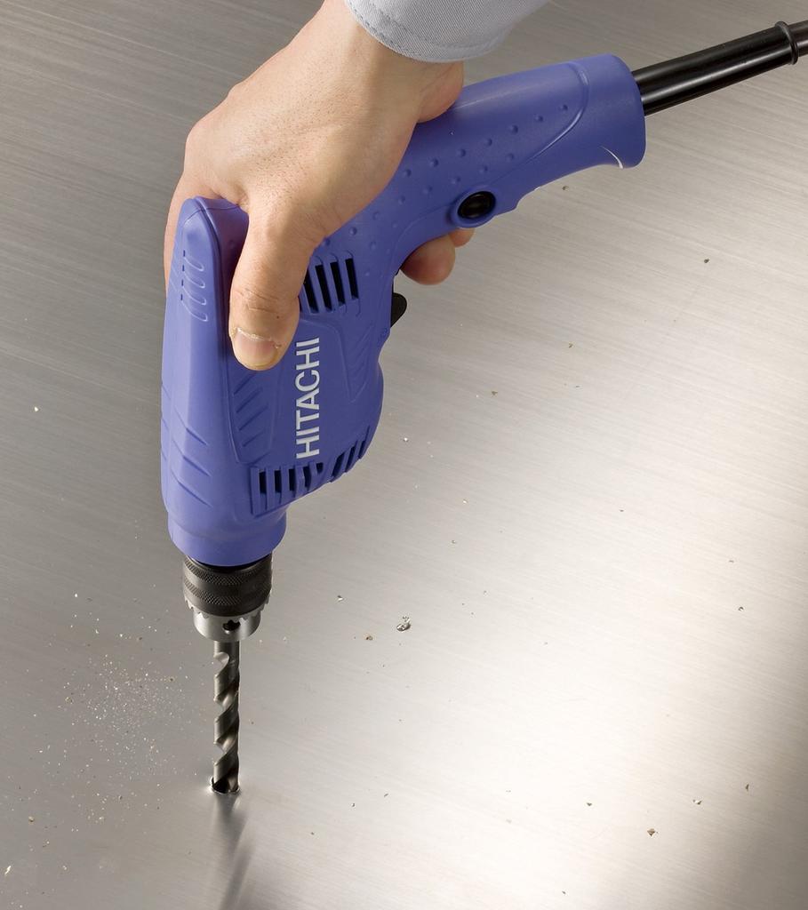 HiKOKI электрическая дрель для железа 25 мм AC100V 450 Вт FD10VST 10 мм/Деревообработка